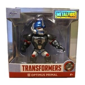 Jada Metalfigs Transformers Optimus Primal Diecast Figure 2 1/2 Inch